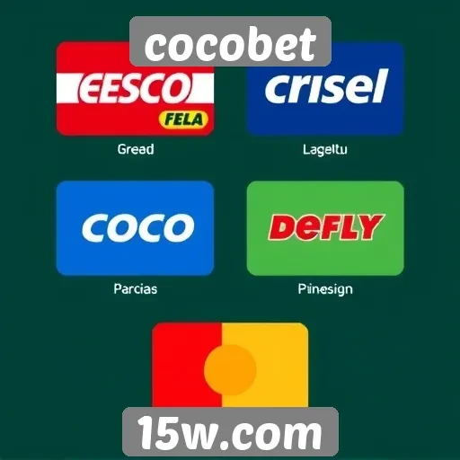 Comparação de métodos de pagamento no Cocobet